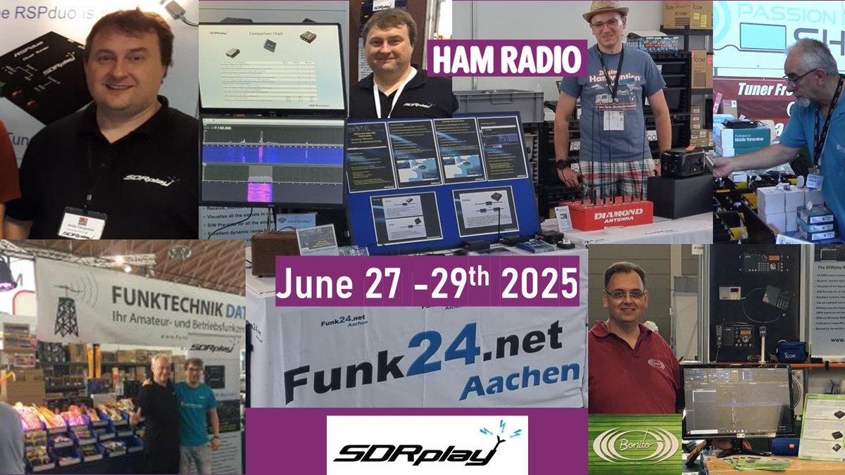 Can't go to Friedrichshafen?  No Problem! You can still play with an nRSP-St or SDRconnect using one of the demo setups: sdrplay.com/try-accessing-…