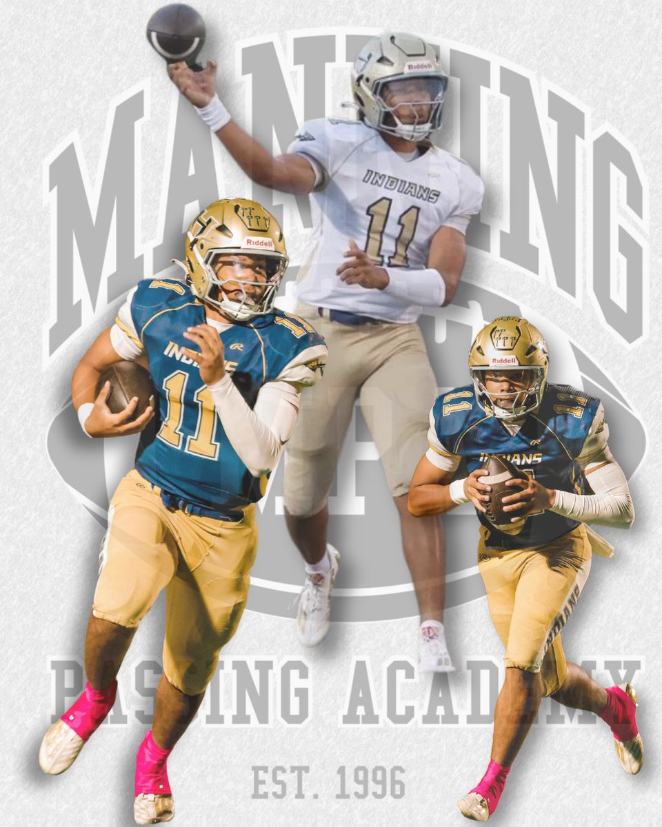 Ivan Dean (@ivan_dean_11) on Twitter photo Pumped to be headed to the Manning Passing Academy tomorrow. Can’t wait to work with some of the best QBs and coaches in the game.
<a href="/HoltFB/">Holt Football</a> <a href="/NationHolt/">Holt Indian Nation</a> <a href="/EthanPlace8541/">Coach Ethan Place</a> <a href="/RecruitHoltFB/">HOLT FOOTBALL RECRUITING</a> <a href="/JPRockMO/">JP Rock</a> <a href="/elitefootball/">EliteFootballAcademy</a> @prepredzonemo <a href="/sixstarfootball/">Six Star Football | PLUS+</a> <a href="/6starfootballMO/">Six Star Football | MISSOURI</a>
<a href="/Bryan_Ault/">Bryan Ault - Midwest Scout</a> Pumped to be headed to the Manning Passing Academy tomorrow. Can’t wait to work with some of the best QBs and coaches in the game.
<a href="/HoltFB/">Holt Football</a> <a href="/NationHolt/">Holt Indian Nation</a> <a href="/EthanPlace8541/">Coach Ethan Place</a> <a href="/RecruitHoltFB/">HOLT FOOTBALL RECRUITING</a> <a href="/JPRockMO/">JP Rock</a> <a href="/elitefootball/">EliteFootballAcademy</a> @prepredzonemo <a href="/sixstarfootball/">Six Star Football | PLUS+</a> <a href="/6starfootballMO/">Six Star Football | MISSOURI</a>
<a href="/Bryan_Ault/">Bryan Ault - Midwest Scout</a>