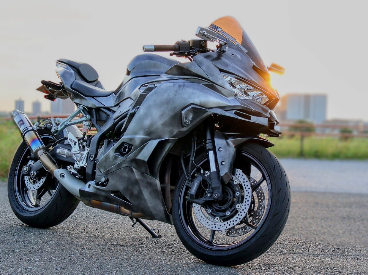 ♱ページ SATO RACING | Frame Sliders - Kawasaki ZX-25R / ZX-4RR