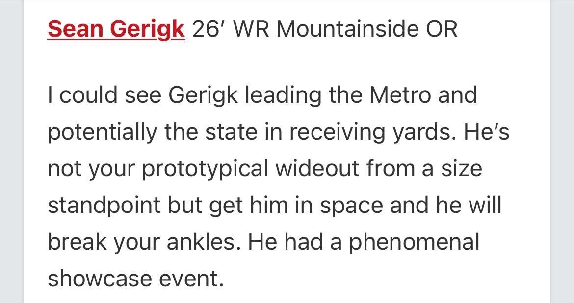SeanGerigk's tweet image. Thank you @JordanJ_ for the write up!
@KeanonLowe @MavHSFB @BrandonHuffman @flyguyhuey5 @CoachWhitleyII @RCarterTV
