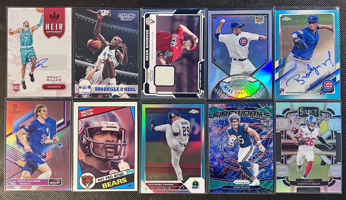 #coolenoughstacks Lot 77

$2 each

Riller /75
Fontenot /199
Marquez /199
Gallagher /75
Ogawa /199

Claim by player name

Rules &amp; info in pinned tweet. Stack through Thursday.

#coolenoughstacks