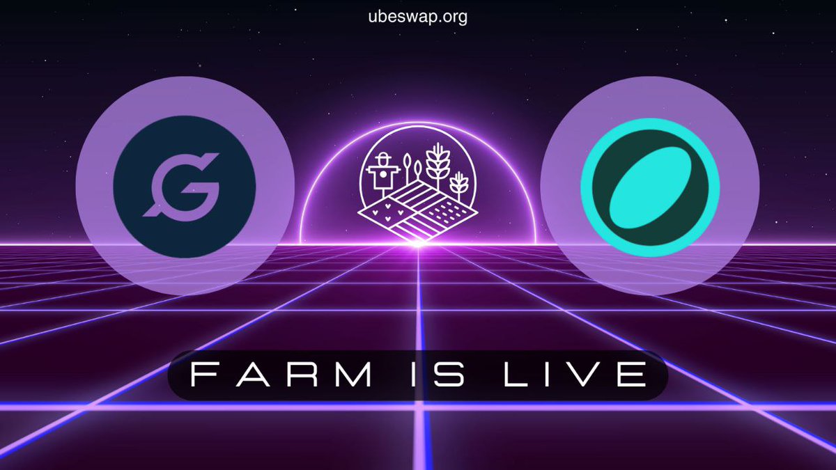 ubeswap's tweet photo. G$ / USDGLO farm is now live on Ubeswap!
Stake LP tokens, earn rewards, and support mission-driven stable assets.
Let’s grow together 🌱
#Ubeswap #GoodDollar #GloDollar #Celo https://t.co/uXhk1obs8V