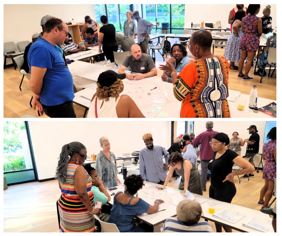Black Equity Coalition (BEC) (@blackequitybec) on Twitter photo Yesterday we wrapped up our 6th Neighborhood Power Building Project (NPP) Workshop at Steel City Squash <a href="/SteelCitySquash/">Steel City Squash</a> — and it was an incredible day of insight, creativity, and community-driven vision!
Together, we:
📍 Mapped where participants feel unsafe or notice Yesterday we wrapped up our 6th Neighborhood Power Building Project (NPP) Workshop at Steel City Squash <a href="/SteelCitySquash/">Steel City Squash</a> — and it was an incredible day of insight, creativity, and community-driven vision!
Together, we:
📍 Mapped where participants feel unsafe or notice