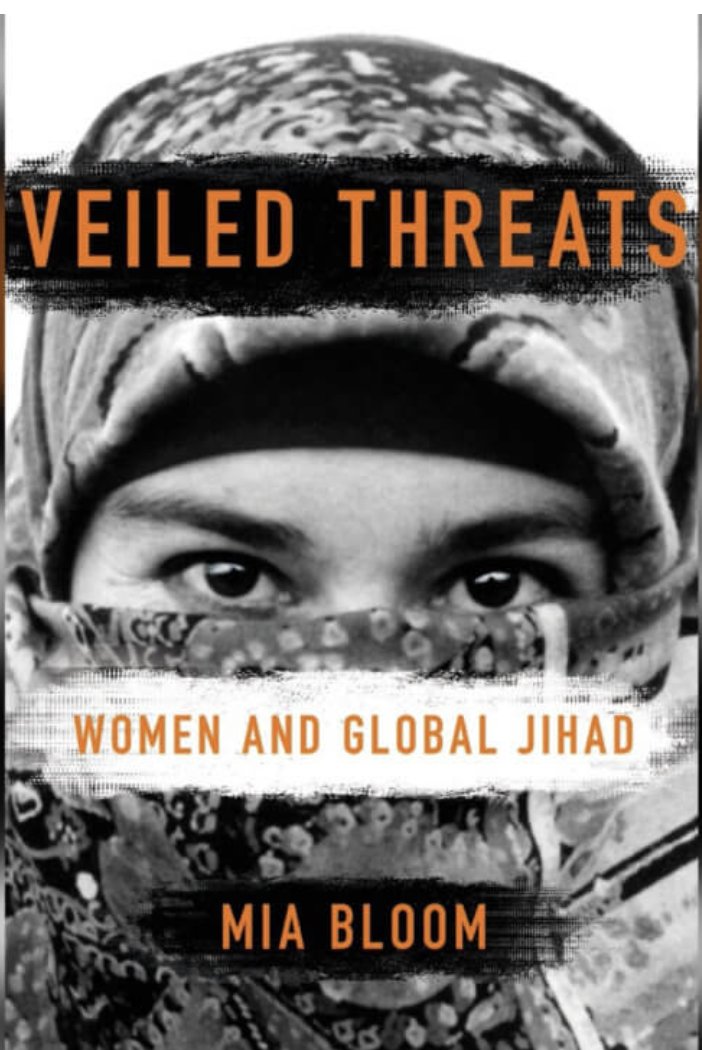 Honored for the opportunity to discuss Dr. Mia Blooms book Veiled Threats: Women &amp; Global Jihad, where she challenges the idea that women in violent terrorist groups lack agency. <a href="/MiaMBloom/">(((Mia Bloom)))🎗️🟦</a> <a href="/CES_Europe/">CES</a>
#globaljihad #womeninextremistgroups #radicalization #terrorism #identity