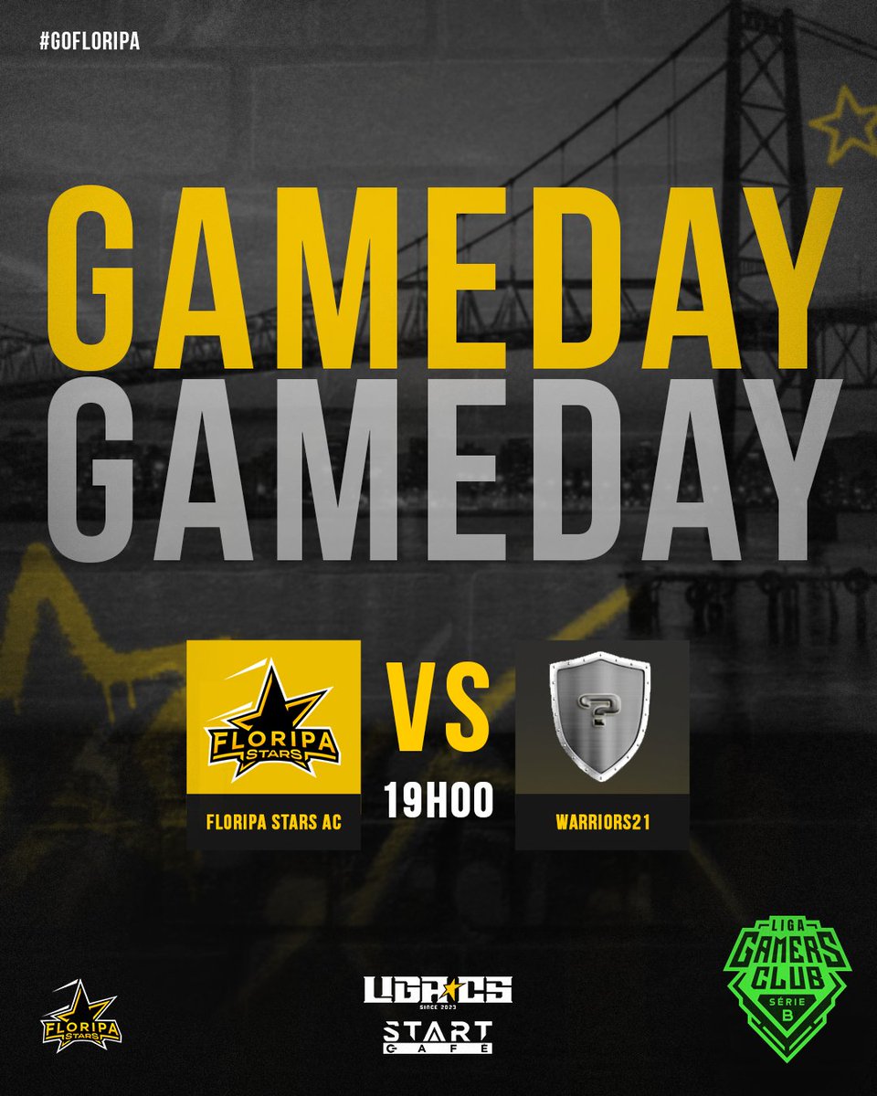 📢 GAME DAY
Hoje é dia de batalha e estrelas em ação! 🌠ESTAMOS ONLINE!

🎥| twitch.tv/sombreza
⚔ | Warriors21
⏰ | 19h00 (Horário de Brasília)