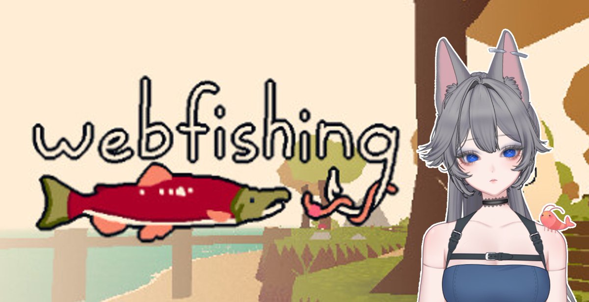 I'm going to give twitch stream another shot, and I'll be trying for Affiliate 💙
Stream on SUNDAY (6/29) at 2:00pm PST

New changes with model and overlay, Webfishing plans will return, plus some catching up with chat ^^