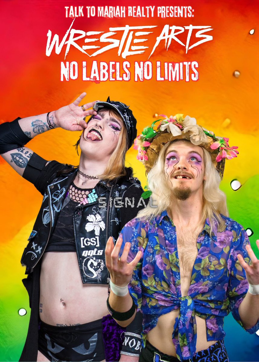 zanepasley's tweet image. Join me at @WrestleArtsIndy’s free events during Irvington Pride this Saturday 6/28 at noon, 2, &amp;amp; 4! It’s gonna slay! (I hope I’m using that term correctly.)
5515 E Washington St, Indianapolis, IN
10 minutes from downtown Indy!