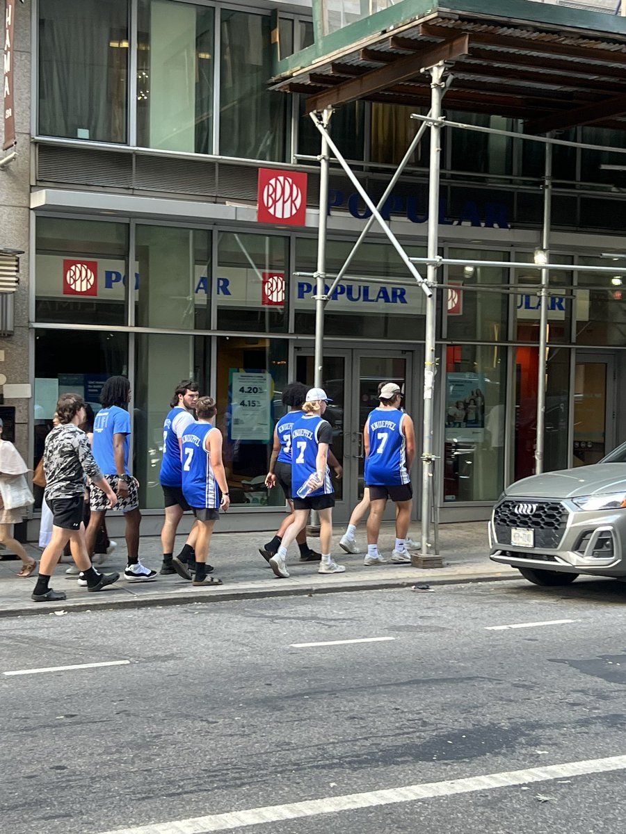 JeremyShuster's tweet photo. Something’s brewing in NYC 💭💭💭

Go get him @nyknicks https://t.co/YZbPgBom1m