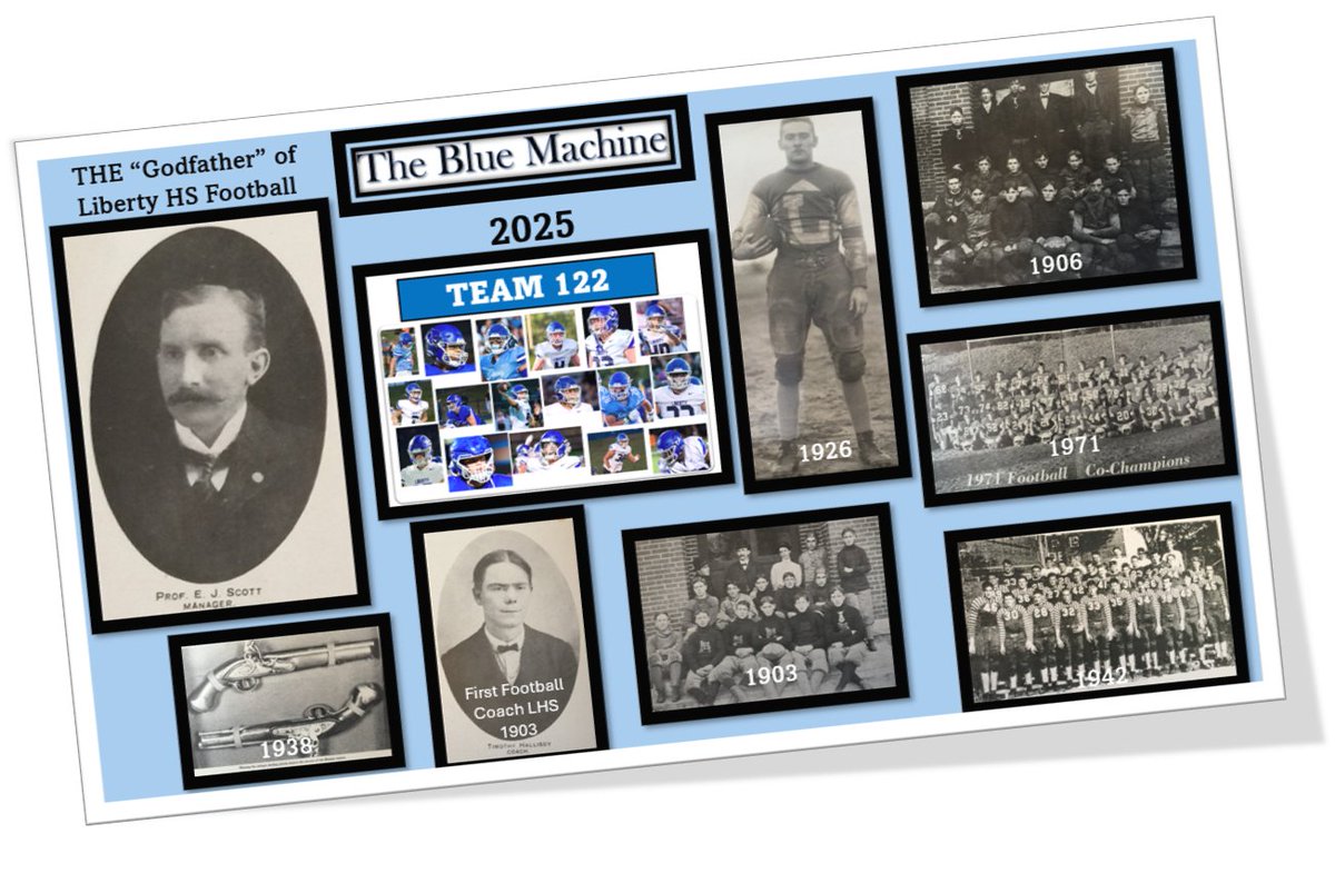 LibertyQBClub's tweet photo. KNOW YOUR HISTORY!   CONTINUE THE LEGACY OF 122 YEARS! DONATE, PLAY GOLF & PARTICIPATE IN OUR SILENT AUCTION!  Go to https://t.co/pa8tGZGnZ5 and do your part to help TEAM 122 become a LEGACY TEAM! 
SIGN UP NOW for the 3rd Annual Liberty QB Club Football Golf Tournament to be held June 27th at Excelsior Springs Golf Club!
All proceeds from this event will exclusively fund and support THE Liberty H.S. football program. GO BLUE MACHINE!!!!!!!!!!
@JaysFootball @LHSJAYS @LHSBlueJays
@bluecrewcrazies @LHSJaysCheer @LHSSportsMktg
@klhs_jays @CoachFrigon @Grant___Brown
