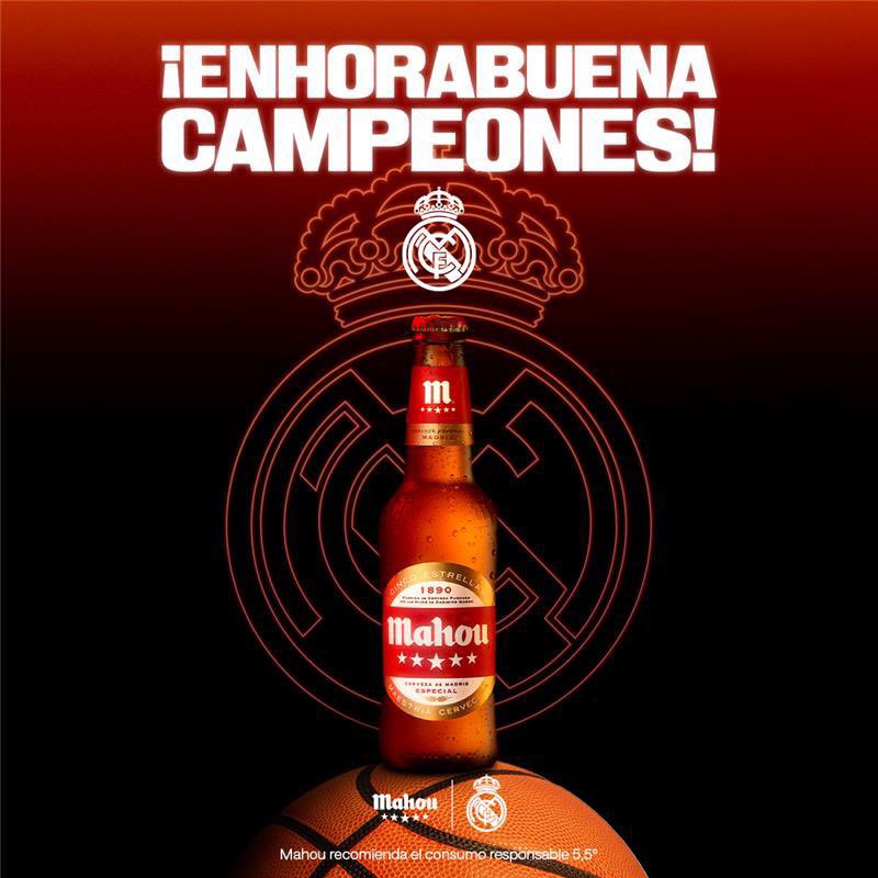 El <a href="/RMBaloncesto/">Real Madrid Basket</a> ya tiene su 38ª corona. 👑 ¡Enhorabuena!🏆