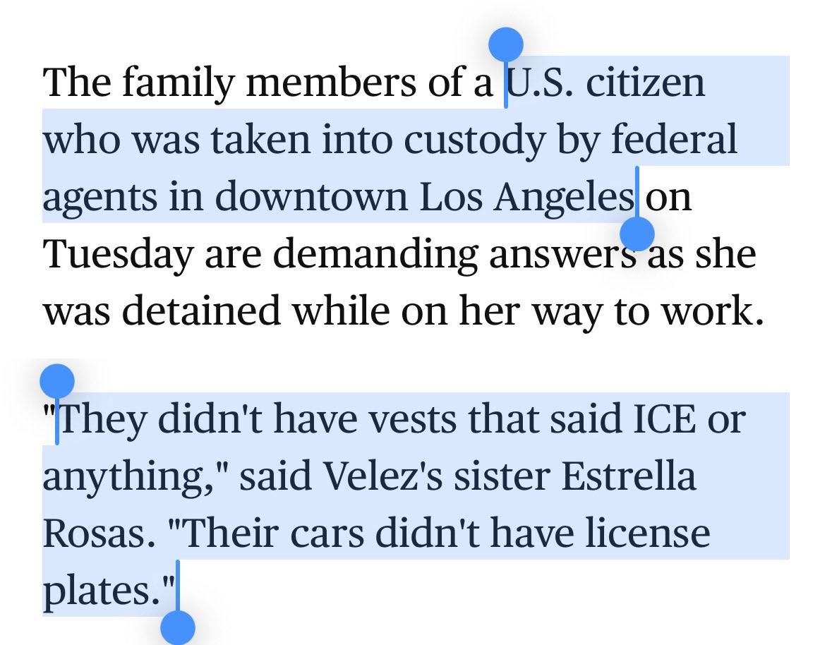 Make sure you remember who’s ranting about marginal taxes being raised on NYC residents making $1 million/year but not posting anything about the US government abducting citizens and immigrants with masked militia