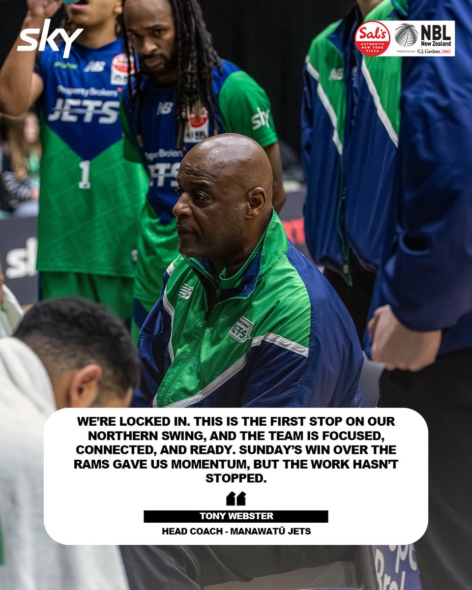 nznbl's tweet photo. The Jets are locked in and riding high! 🌍✈️ After that Rams win, their Northern swing starts now - ready to bring the heat on the road! 🔥🏀 Who’s tuning in? 👀🙌

📸 Chris Ryan https://t.co/8yagbIk1T8
