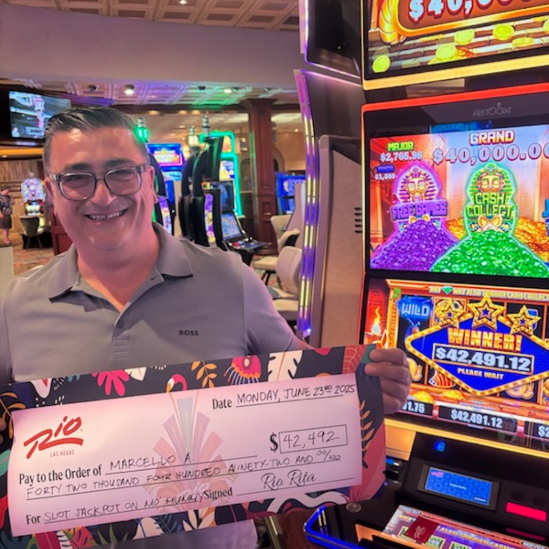 Mo' Mummy, no problems. 

Another big Rio jackpot winner $42K+ 

Congratulations to Marcello!
