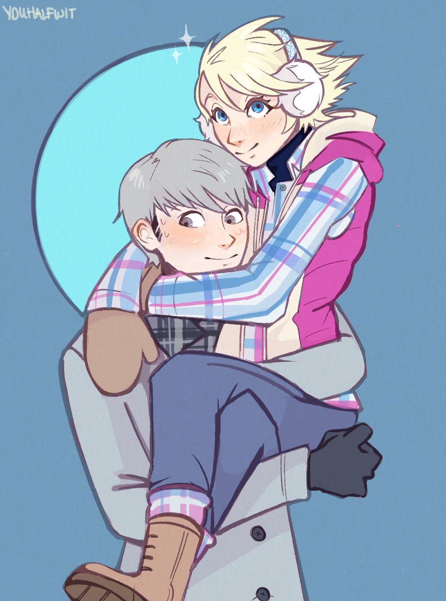 I love their winter outfits :))

#ペルソナ4 #persona4 #narukuma
