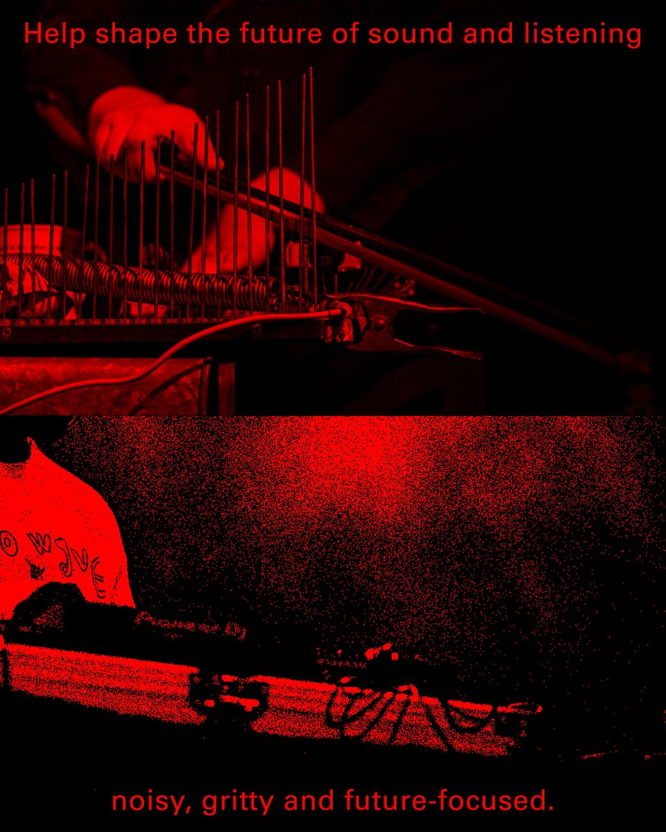 Help shape the future of sound and listening. As artists first, ✨ global majority-led futures ✨ sonic cultures on the edge ✨ noisy, gritty and future-focused. 
All donations over $2 are tax deductible - Every contribution counts - big or small ❤️ paypal.com/donate?campaig…