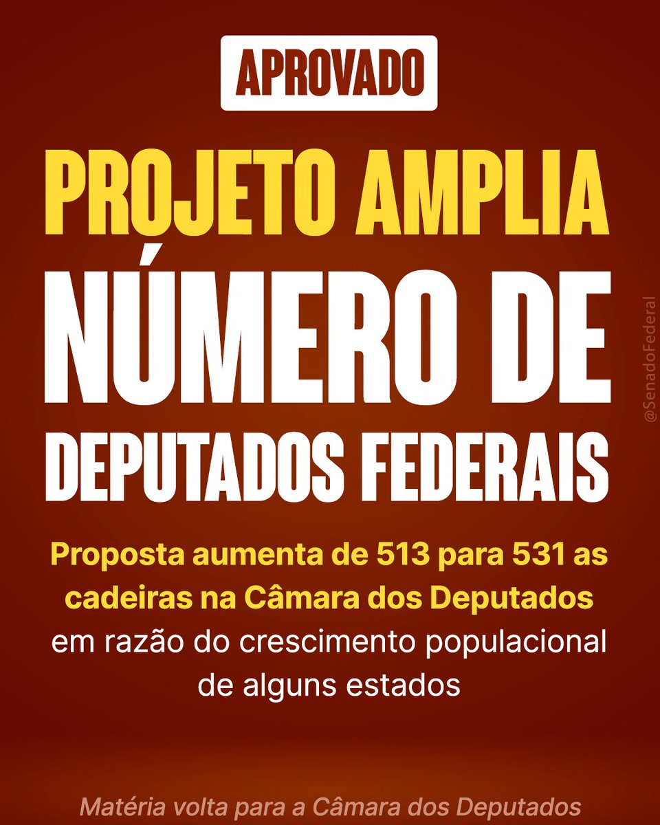Senado Federal tweet media
