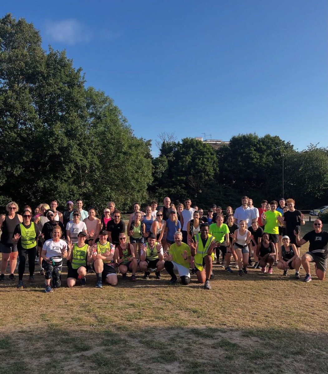 TootingRunClub's tweet image. A big well done to everyone who joined us on another warm evening!  Hope to see you again next week ☀️
