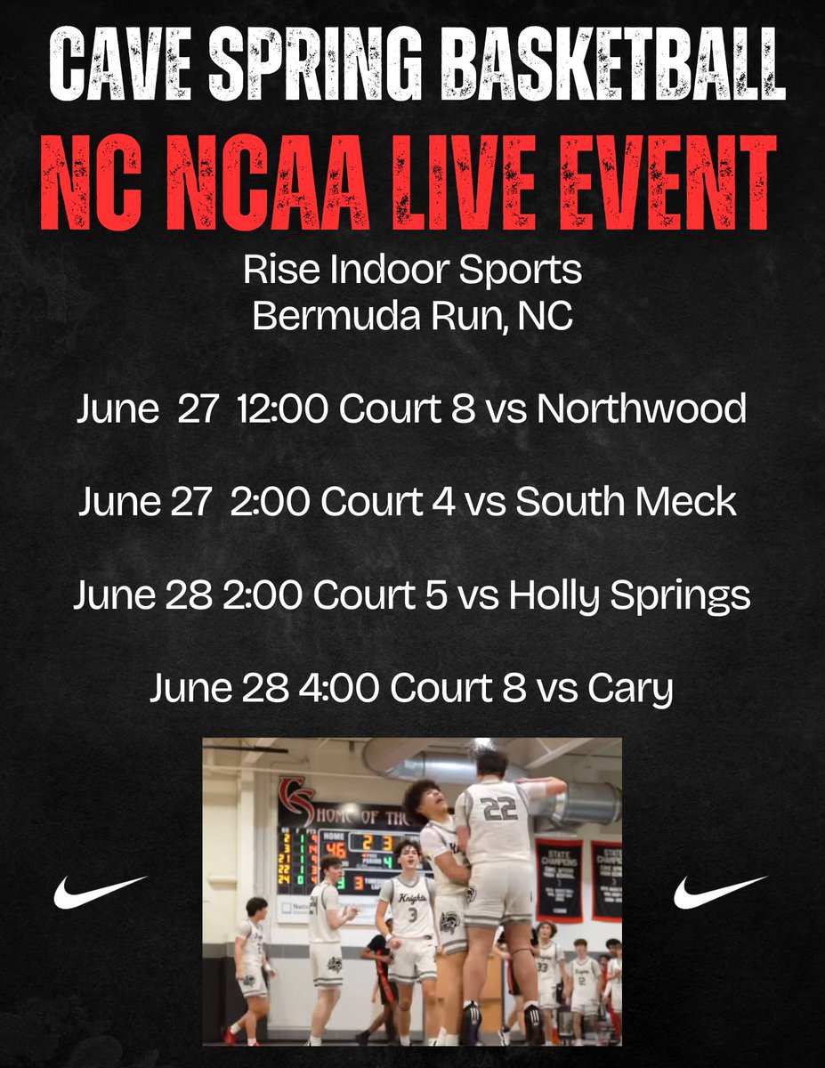 NC Live schedule!!
<a href="/CoachJCranford/">John Cranford</a> <a href="/coachkarli/">bradkarli</a> 
<a href="/CoachBStinson/">Blake Stinson</a> 
 <a href="/CoachJGriffith/">Justin Griffith</a> 
<a href="/CoachDonFriday/">CoachDonFriday</a> @Coachkarli
<a href="/CoachGarvis/">Carson Garvis</a> <a href="/drew_shaw/">drew shaw</a>
<a href="/CoachDomP/">Dom</a> <a href="/JosephCooper32/">Coach Cooper</a>
<a href="/coachqacree/">Coach Q</a> <a href="/tylerlodge11/">Tyler Lodge</a>
<a href="/Jaybutlervuu/">Jay Butler</a> <a href="/coach_nateb/">Nate Bollinger</a> 
<a href="/sheldondeimler/">Sheldon Deimler</a> <a href="/Kevin_Scuilli/">Kevin Scuilli</a> 
<a href="/CoachTevinBrown/">Tevin Brown</a> <a href="/Coach_Kee/">Evan Kee</a>