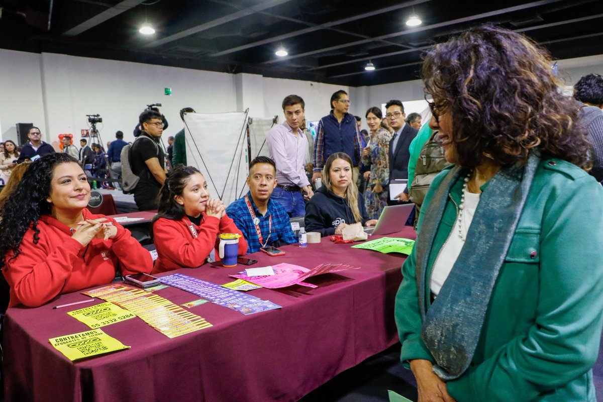 🏳️‍🌈 Inauguramos la Feria Nacional de Empleo para la Diversidad e Inclusión Laboral 🏳‍⚧

En el marco del mes del orgullo, reafirmamos que la Ciudad de México es y seguirá siendo un referente de trabajo formal, digno e incluyente. 💼

Más de 60 empresas e instituciones públicas
