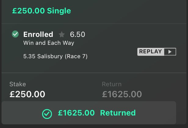 Big Balls Nags ๐ (@bigballschelt) on Twitter photo ๐ฅ BOOM! Big Balls Auto Horse Bot Delivers ๐ฅ
Huge day for the bot with monster odds winners flying in:
๐ฅ Goodwood Galaxy โ 19.0
๐ฅ On The River โ 26.0
๐ฅ Just Chasing May โ 13.0
๐ฅ Enrolled โ 6.5
๐ฅ Spacewoman โ 19.0
๐ฅ Theophilos โ 34.0
๐ฅ Savannah Smiles โ 6.5
๐ฅ ๐ฅ BOOM! Big Balls Auto Horse Bot Delivers ๐ฅ
Huge day for the bot with monster odds winners flying in:
๐ฅ Goodwood Galaxy โ 19.0
๐ฅ On The River โ 26.0
๐ฅ Just Chasing May โ 13.0
๐ฅ Enrolled โ 6.5
๐ฅ Spacewoman โ 19.0
๐ฅ Theophilos โ 34.0
๐ฅ Savannah Smiles โ 6.5
๐ฅ
