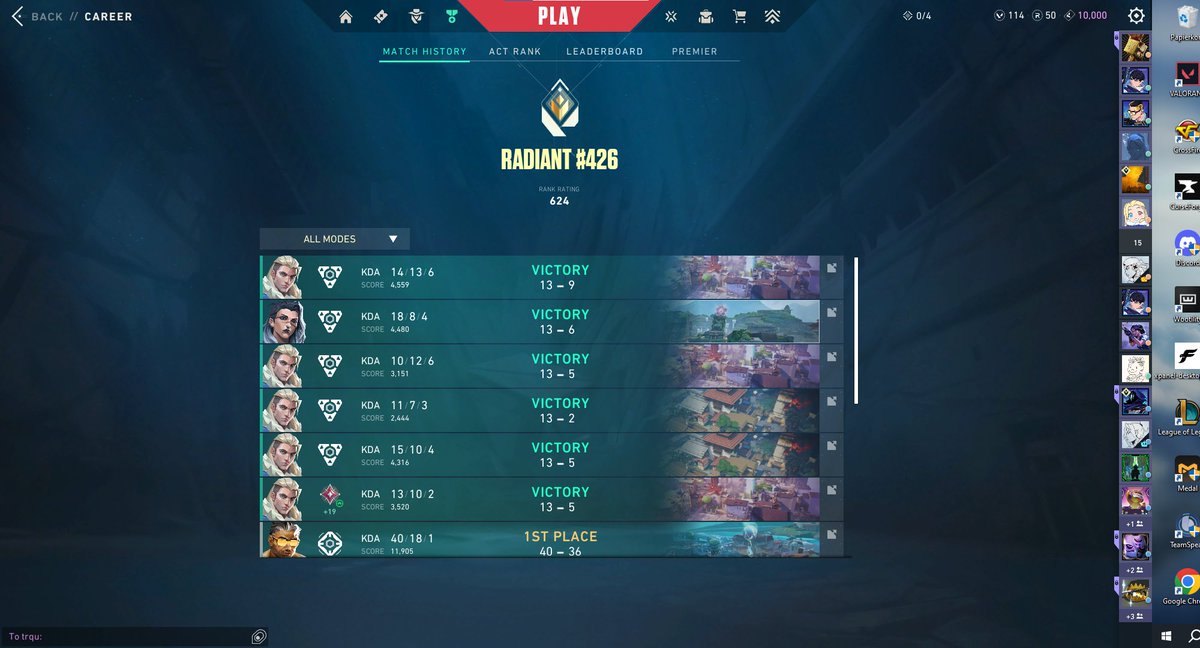 minhchen (@minhchenreal) on Twitter photo won weekly #17 🏹
GGs
13-5 vs. <a href="/NOFATW/">NO Offense</a>
13-2 vs. #FusionG
13-5 vs. #trqhater <a href="/kiyuxval/">kiyux</a>
13-6 vs. @DANGER_VLR
13-9 vs. <a href="/Cheesington_/">Cheesy Cheesington</a>
#opspawnholder #mibanned #timbitteseieinmalruhig won weekly #17 🏹
GGs
13-5 vs. <a href="/NOFATW/">NO Offense</a>
13-2 vs. #FusionG
13-5 vs. #trqhater <a href="/kiyuxval/">kiyux</a>
13-6 vs. @DANGER_VLR
13-9 vs. <a href="/Cheesington_/">Cheesy Cheesington</a>
#opspawnholder #mibanned #timbitteseieinmalruhig