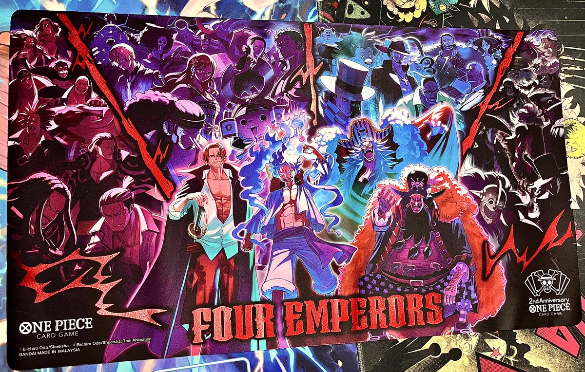 AtrociousJake's tweet photo. Whoever at Bandai had the idea of making the One Piece 2nd Anniversary Four Emperors collection deserves a promotion &amp; raise. 🔥

Individual pics in replies 🤩 https://t.co/mqK5smwvTa