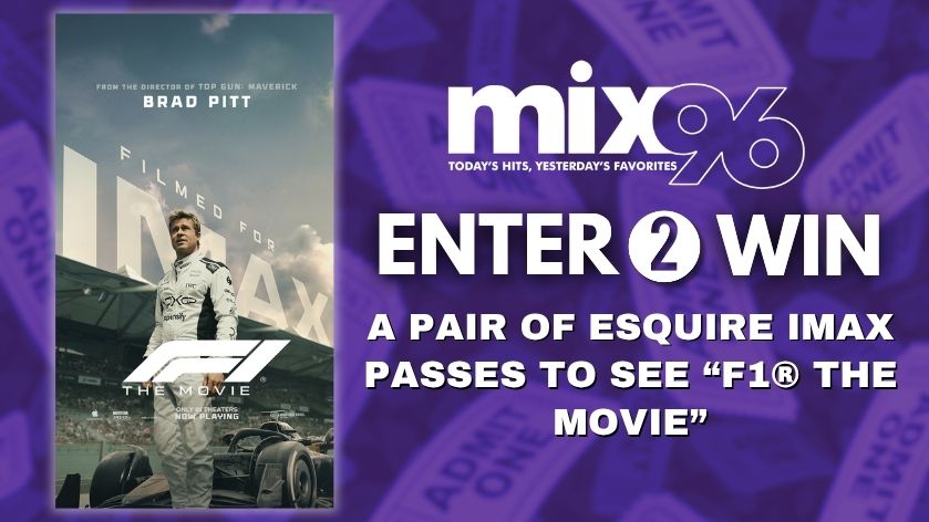 This week, score a pair of Esquire IMAX Theatre passes to experience #F1TheMovie on the big screen! 🎬🏁 Head over to MIX96SAC.COM to enter to win!