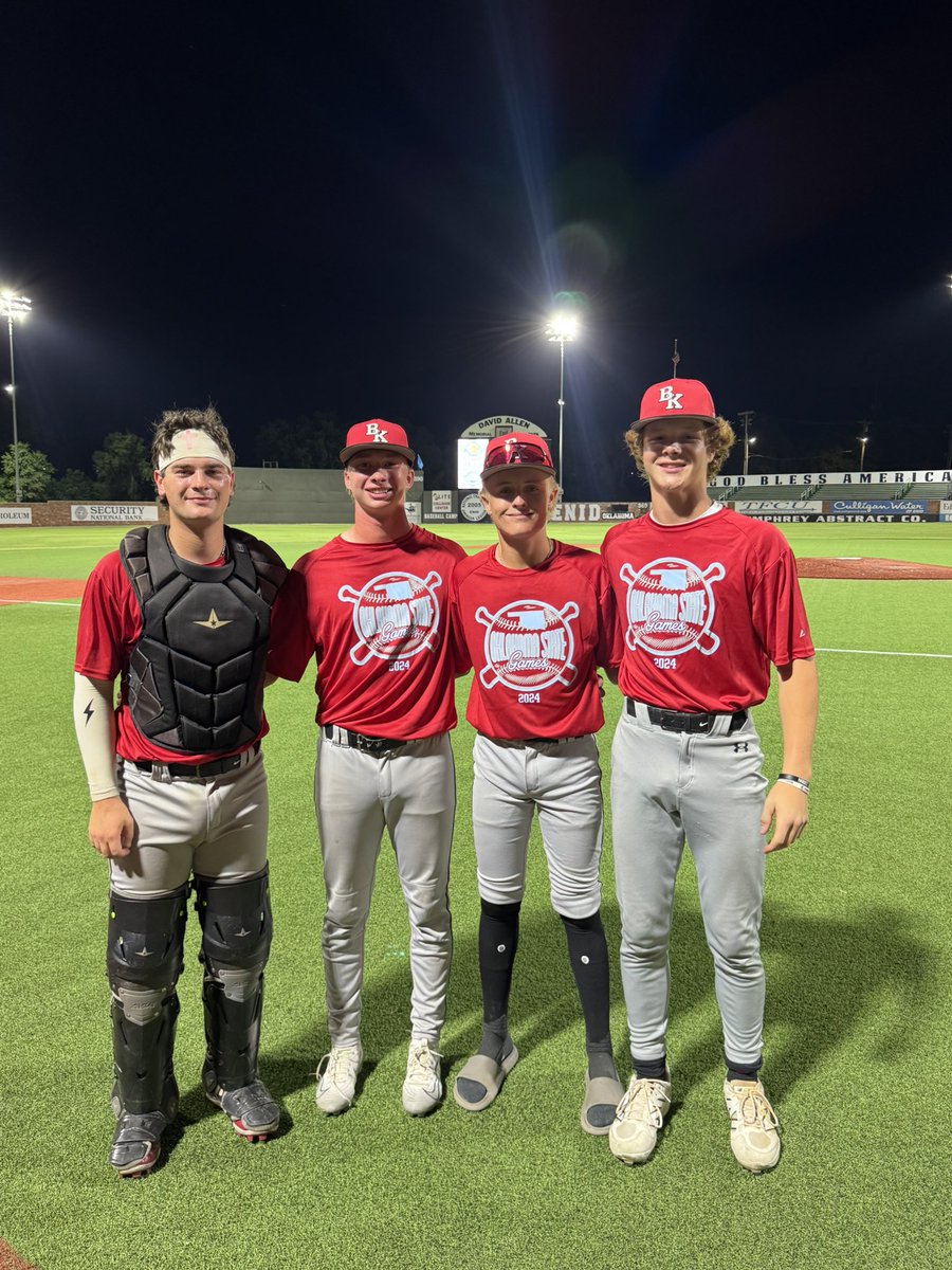 Thank you <a href="/Okstategames/">Oklahoma State Games</a> for the opportunity and fun two days of ball in Oklahoma 🐕 🐕 🐕 <a href="/ParkerFrazier8/">Parker Frazier</a> <a href="/DeanWilsonBIX/">Dean Wilson</a> <a href="/bkcometsBB/">BK BASEBALL</a> <a href="/OK_MMWBaseball/">MMW OKLAHOMA</a> <a href="/AndrewN2426/">Andrew Nix</a> <a href="/Bradley_2028/">Bradley Hastings</a> <a href="/7_cjv70927/">CJ VanBuskirk</a> <a href="/kevin_adler5/">Kevin Adler, M.Ed.</a> <a href="/ColeBray1414/">Cole Bray</a> <a href="/TrentonCantrel6/">Trenton Cantrell</a> <a href="/KilhofferPeyton/">Peyton Kilhoffer</a> <a href="/brock_copass3/">Brock Copass</a>
