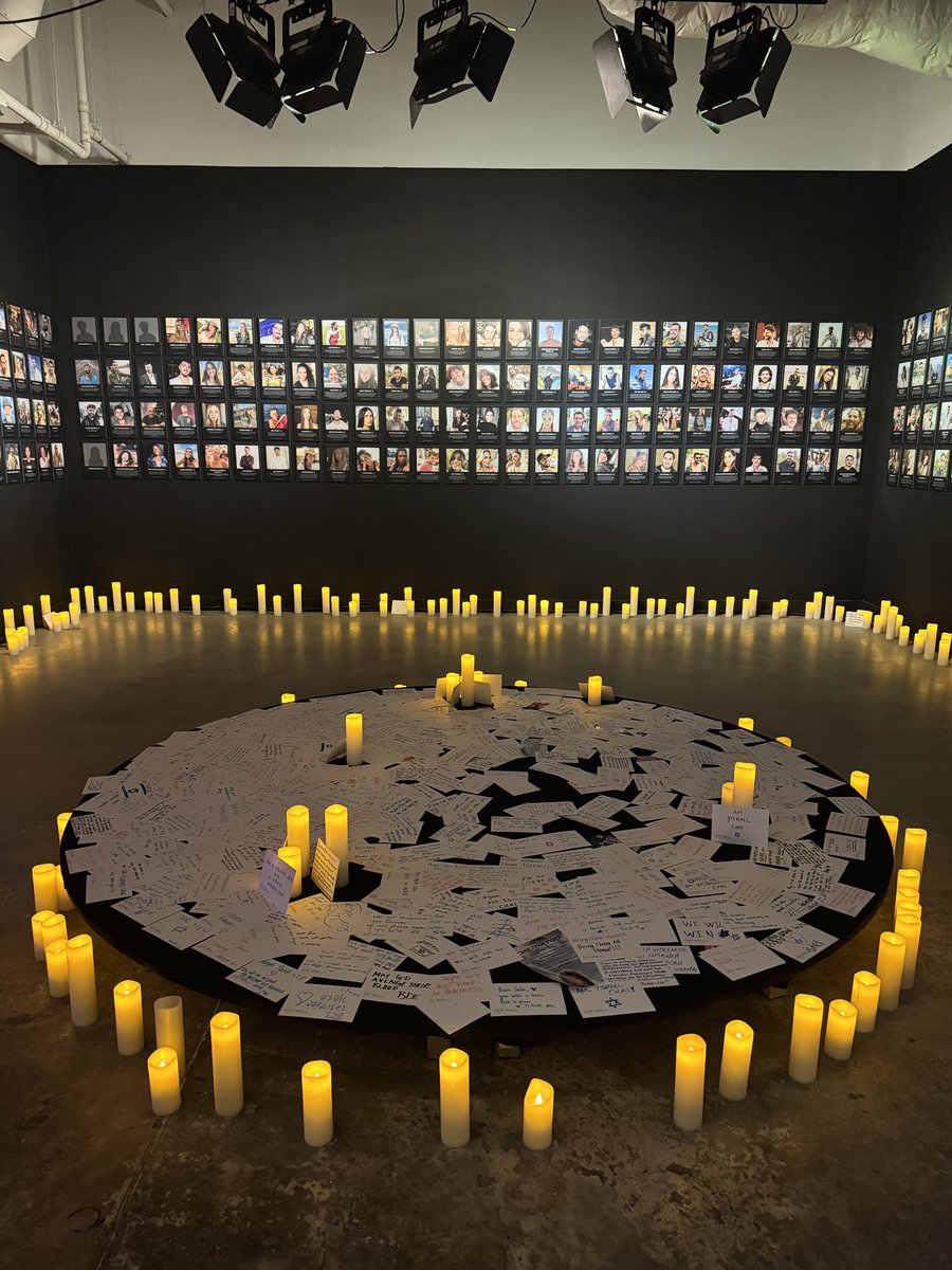 projinterchange's tweet image. Today in Washington, D.C., we were honored to welcome Project Interchange alumni to the Nova Music Festival exhibit — a powerful tribute to the precious lives lost, hostages still held captive by Hamas, and lives forever changed on October 7, 2023.

We thank our PI alumni for…