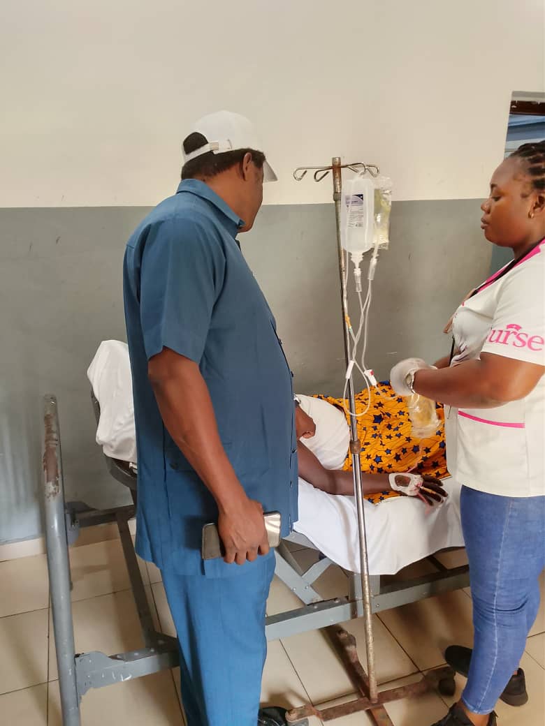 Hospital visits by Executive Secretary/CEO <a href="/IMSHIA_/">Imo State Health Insurance Agency</a> on a civil servant on admission in an accredited health facility in Owerri