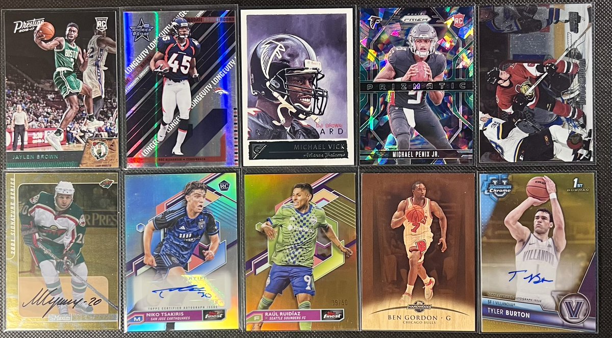 #coolenoughstacks Lot 79

$3 each

Alexander /25
Redden /150
Ruidiaz /50
Gordon /75
Burton /50

Claim by player name

Rules &amp; info in pinned tweet. Stack through Thursday.

#coolenoughstacks