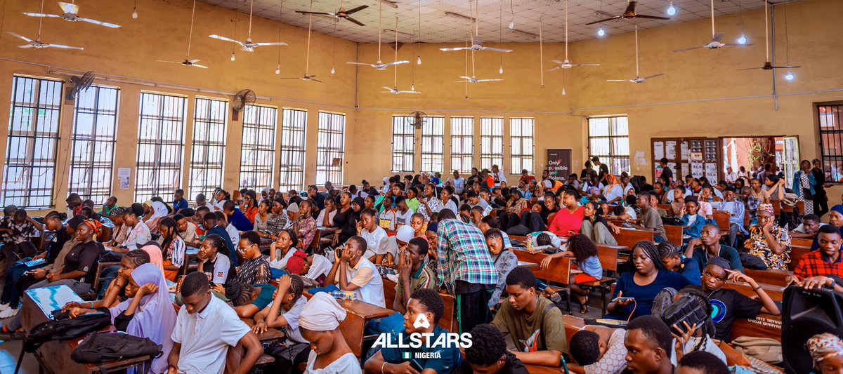 JerryOjumah's tweet photo. Lagos showed up!💯

Earlier today, we had over 300+ persons attend our @AllstarsNG meetup at the Lagos state University

These pictures can't truly define the depth of learning experiences, shared knowledge sessions and practical insights gained.

See you in few weeks! Love you❤️