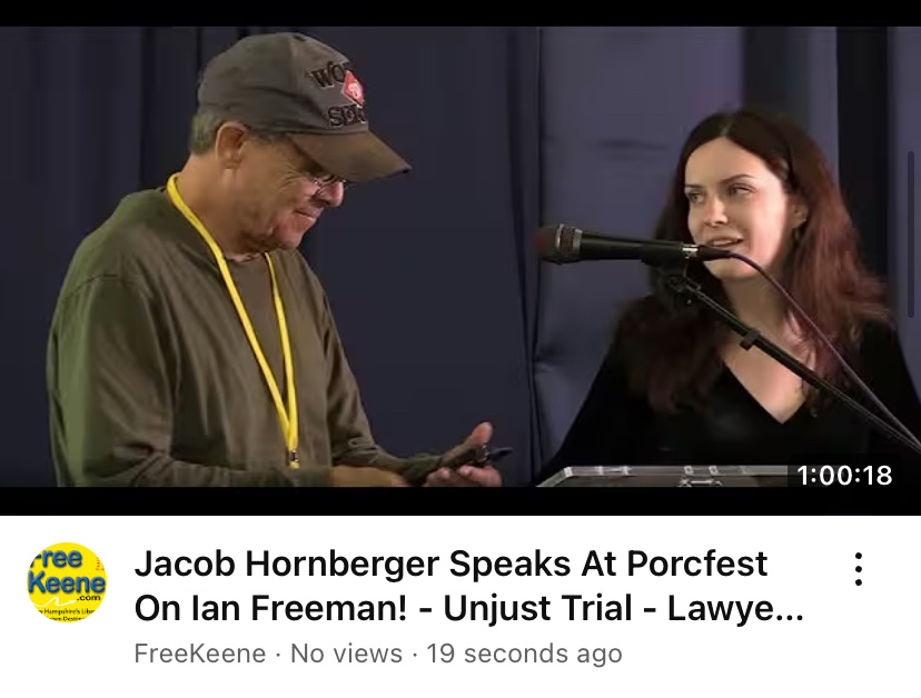 I also uploaded the video of Jacob Hornberger speaking about Ian to Free Keene’s YouTube channel. Link in 1st comment
There’s me because I was honored to be able to introduce him on stage(: