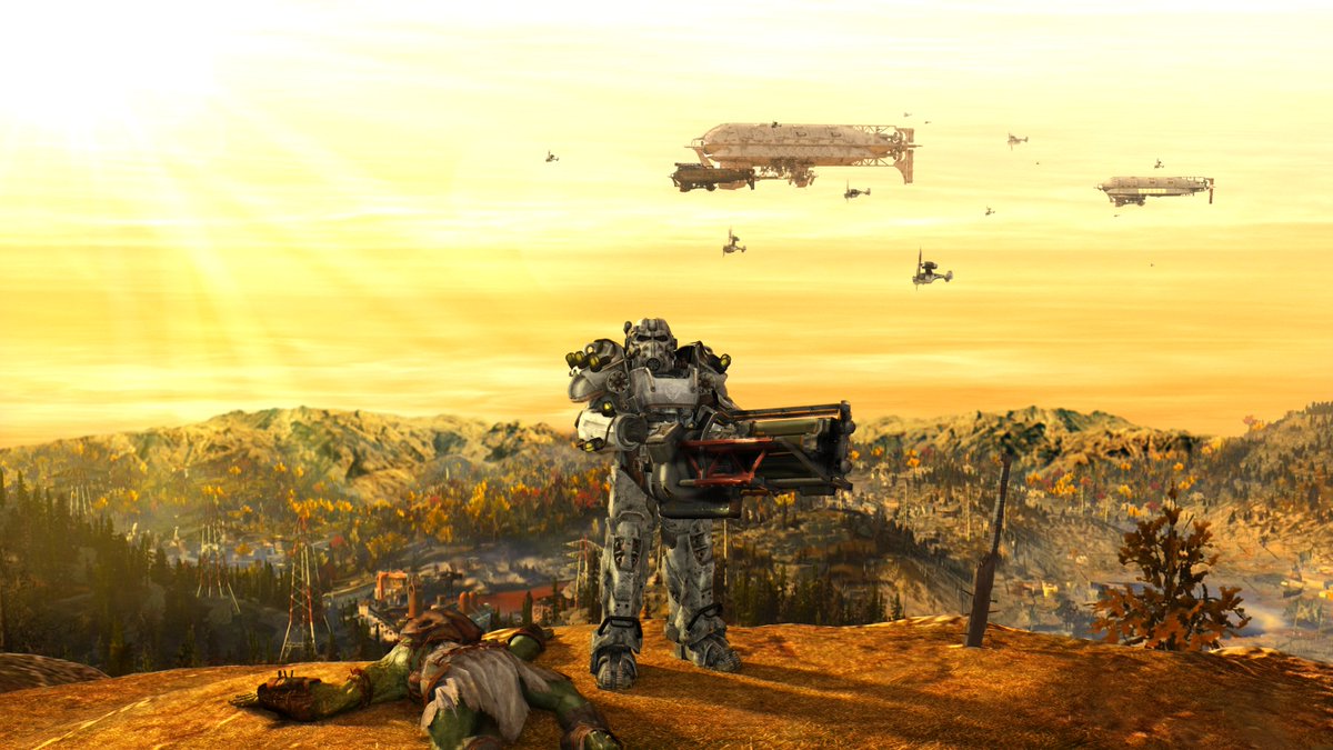 HarrshTV's tweet photo. Another tease at my eventual full Fallout playthrough for stream! Thanks again @goat_boy11 for this incredible render! Ad Victoriam! https://t.co/Zzxscca7G9