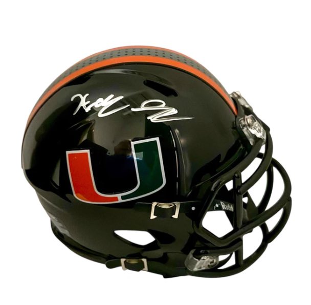 Miami fans! My signed mini helmets are now available at @MiamiHTS Get them now in-store or online! miamihts.com/collections/ha…