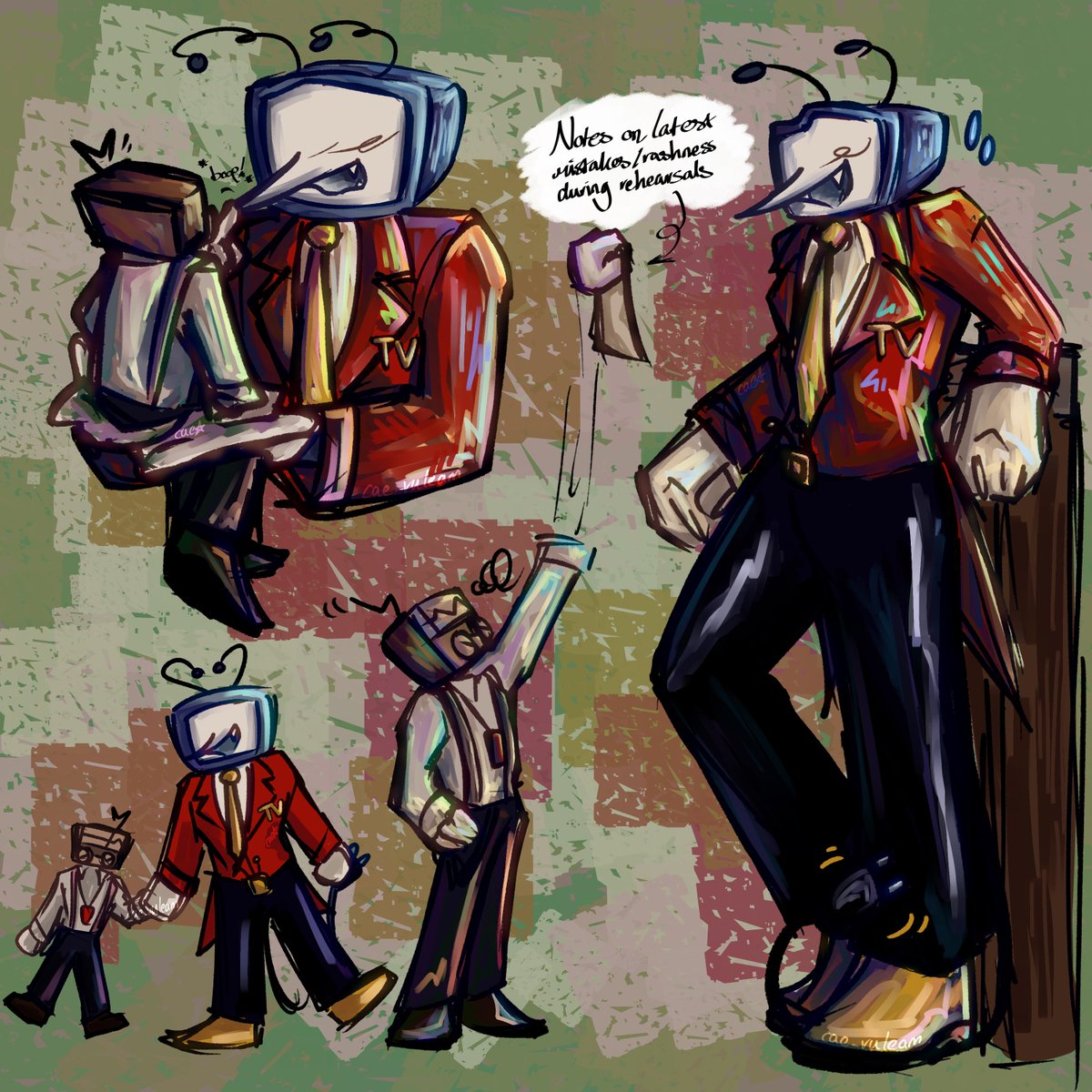 cae_ruleam's tweet photo. my rapid descend into madness bc of tenna continues. first time drawing yumeship art in AGES bc of this fucker sigh... i love tv!!
#deltarune #tenna #yumetwt https://t.co/tTPCVlEQs5