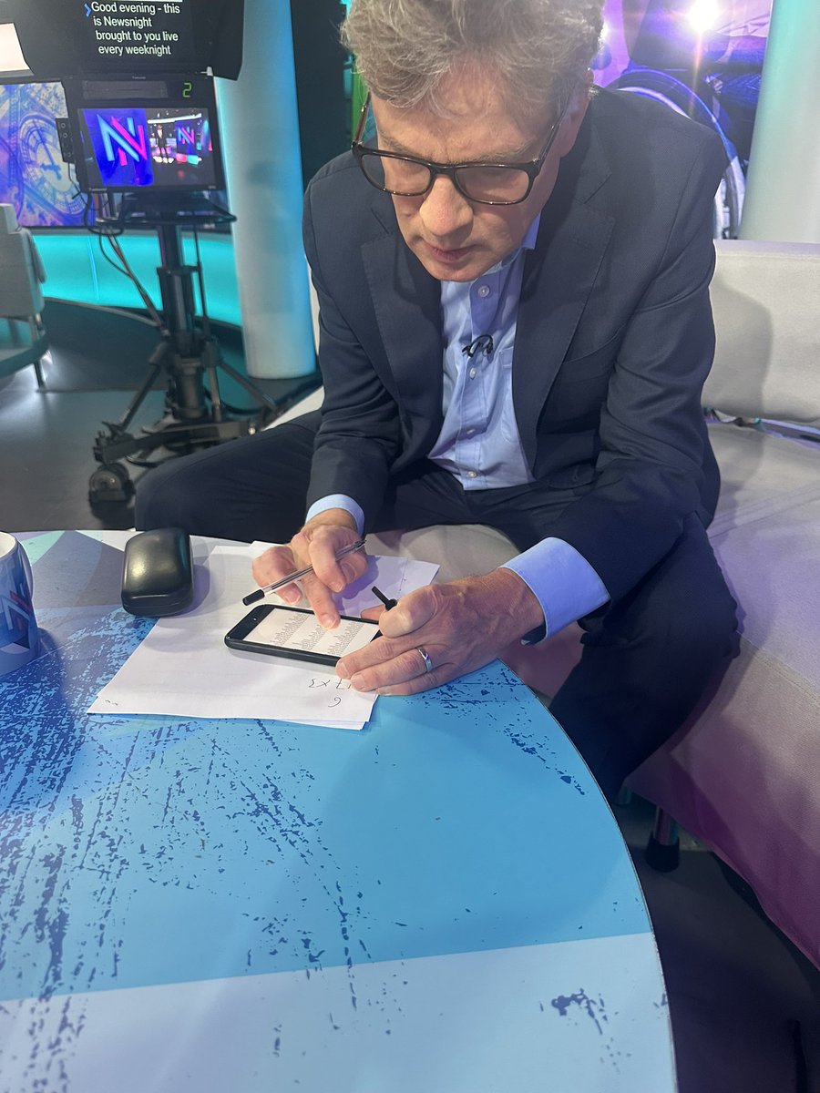 Faisal Islam (@faisalislam) on Twitter photo Two minutes to air!
Our <a href="/nicholaswatt/">Nicholas Watt</a> is currently counting the MPs who have signed up to the amendment… order paper just published… Two minutes to air!
Our <a href="/nicholaswatt/">Nicholas Watt</a> is currently counting the MPs who have signed up to the amendment… order paper just published…