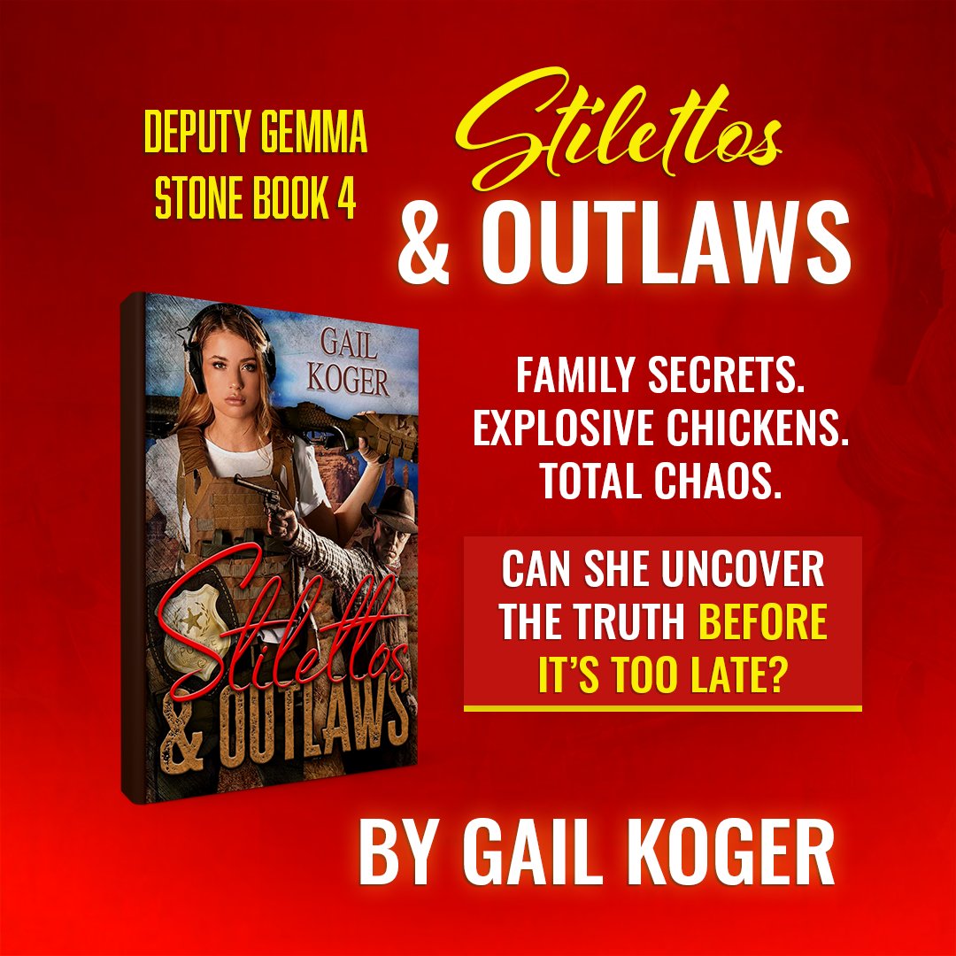 Daily Book Blogs ✨ (@dailybookblogs) on Twitter photo With outlaws, family secrets, and plenty of zany moments, 'Stilettos and Outlaws' is everything you want in a suspense-filled read. It kept me turning pages all night! #MysteryThriller By <a href="/Askole/">Gail Koger</a>
Available on - amazon.com/dp/B0F92Q6M9Y/ With outlaws, family secrets, and plenty of zany moments, 'Stilettos and Outlaws' is everything you want in a suspense-filled read. It kept me turning pages all night! #MysteryThriller By <a href="/Askole/">Gail Koger</a>
Available on - amazon.com/dp/B0F92Q6M9Y/