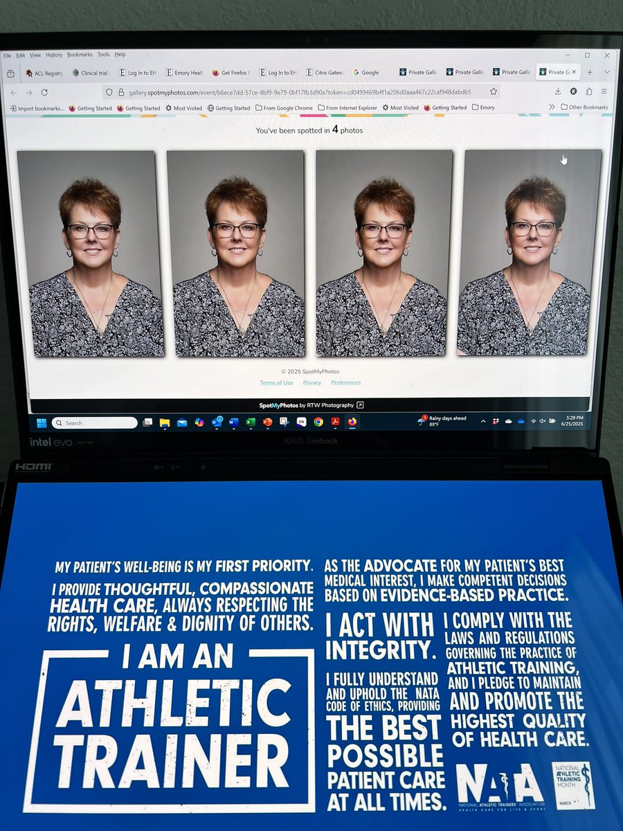 Thank you <a href="/NATA1950/">NATA</a> for the free headshots!  What a great opportunity at #NATA2025!