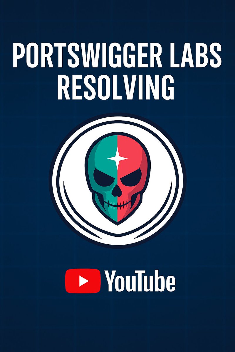 MexaXpl01T's tweet image. Recuerden que tenemos una serie en nuestro canal de Youtube resolviendo laboratorios de portswigger.
Cuál les gustaría que fuera el próximo tema?
Sígueme en youtube.com/@mexaexploit
#hacking #hackingweb #EthicalHacking