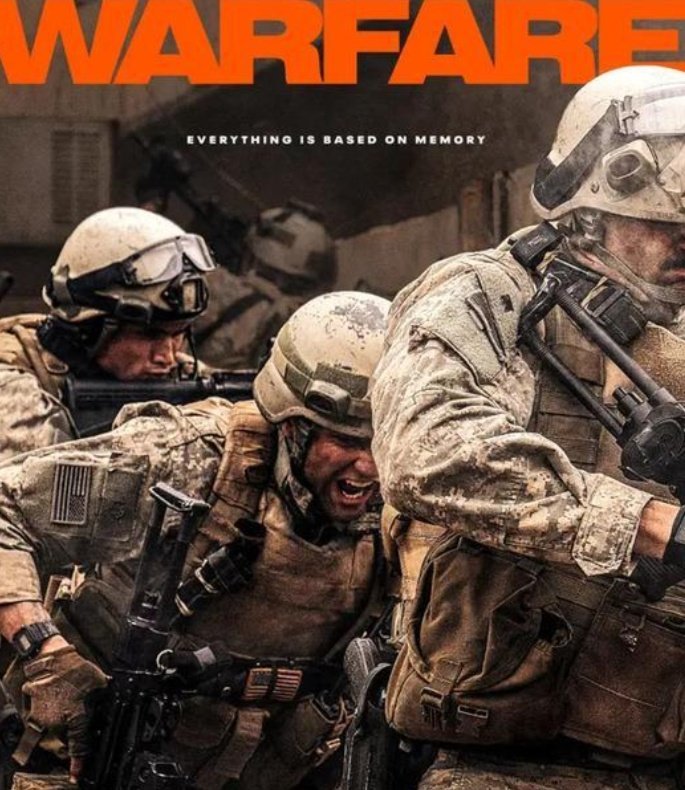 Al comienzo pensé que estaba viendo un anuncio de ésos que te mete Amazon...

Una carcajada al entender y después una absoluta inmersión en un film que te absorbe.

Silencios atronadores y algo que ya vimos muchas veces pero contado de forma magistral.

Warfare.

Alex Garland👌🏻