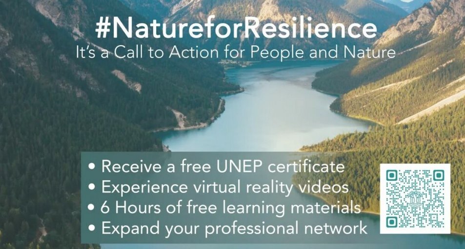 Applications are now open for the UNEP Certificate Course on Nature-based Solutions for Disaster and Climate Resilience 2025! 🌱 .
⏳ Deadline: Ongoing
Apply Now: edx.org