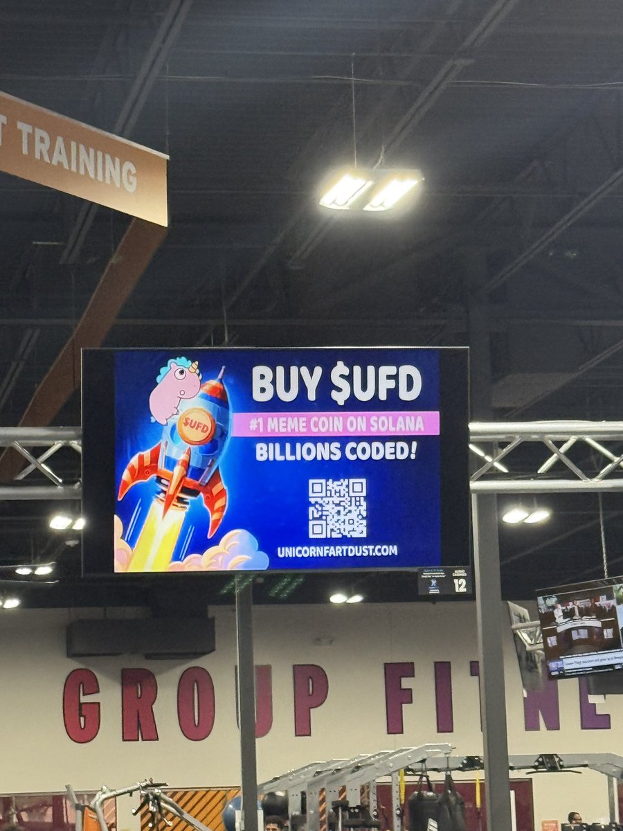 Seeing $UFD during my workouts never gets old 🥹

And buttercups are noticing 🦄💨✨
