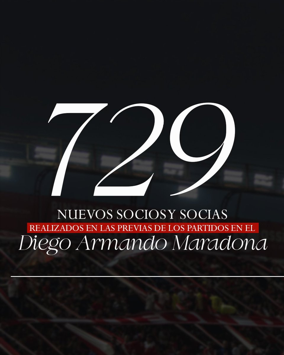 Argentinos Juniors (@aaajoficial) on Twitter photo #AAAJ 💳 Durante el primer semestre de 2025, las acciones impulsadas reflejaron un impacto concreto. ¡Mirá cómo seguimos creciendo junto a nuestra masa societaria! 👇
argentinosjuniors.com.ar/noticias/socio…
<a href="/SociosAAAJ/">Oficina de Socios y Socias AAAJ</a> 🤝 @SCDHAAAJ #AAAJ 💳 Durante el primer semestre de 2025, las acciones impulsadas reflejaron un impacto concreto. ¡Mirá cómo seguimos creciendo junto a nuestra masa societaria! 👇
argentinosjuniors.com.ar/noticias/socio…
<a href="/SociosAAAJ/">Oficina de Socios y Socias AAAJ</a> 🤝 @SCDHAAAJ