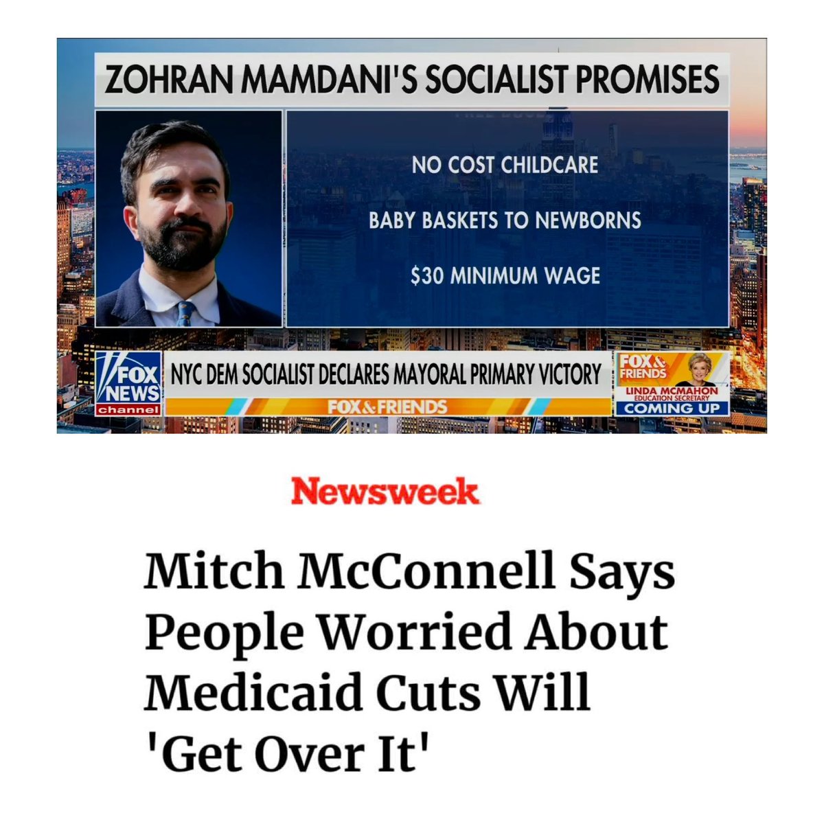 They’ll call one “radical” and the other, “sensible”