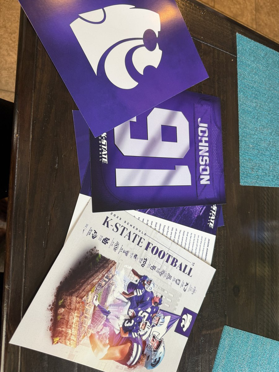 Thank you <a href="/KStateFB/">K-State Football</a> For the mail!!!!