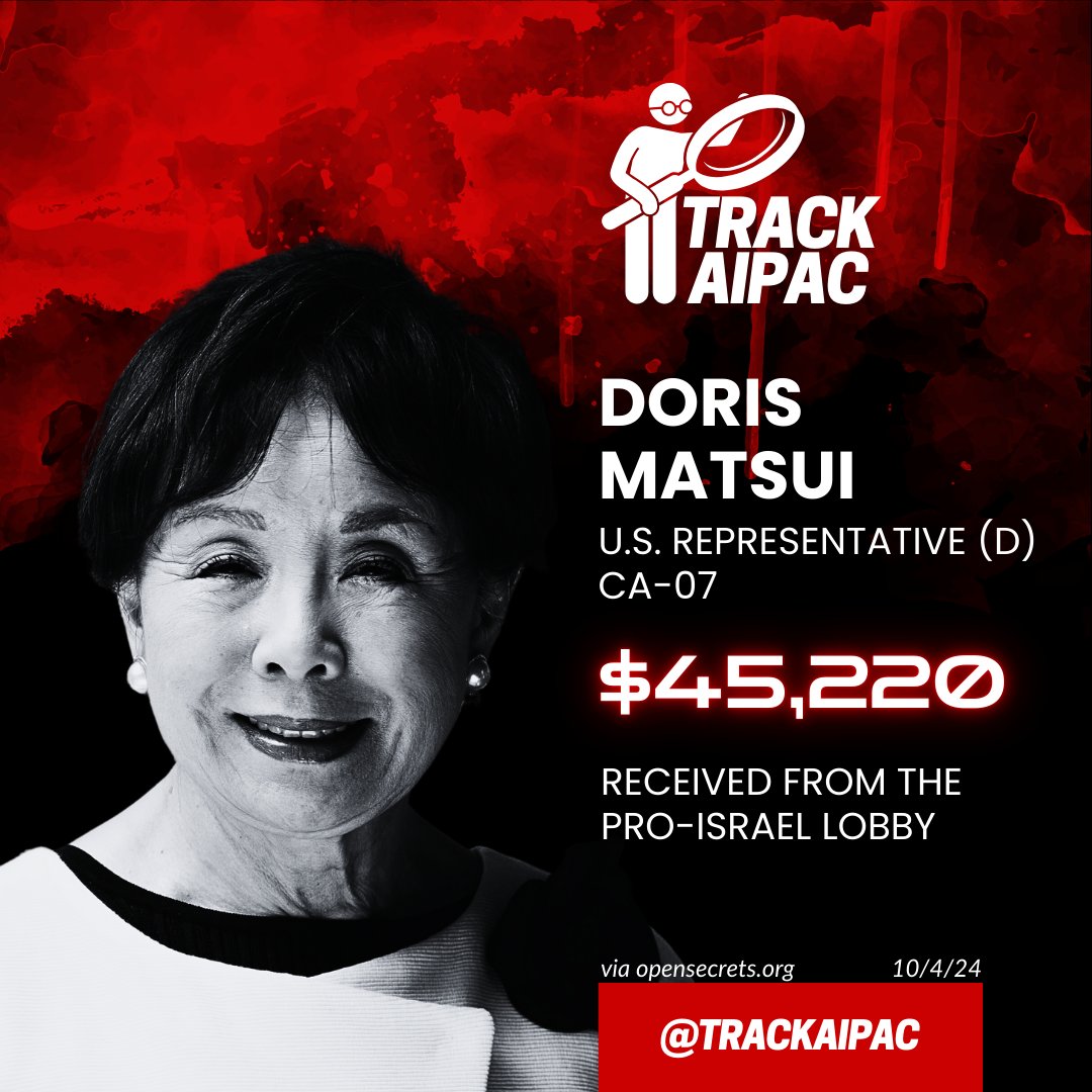 TrackAIPAC's tweet image. AIPAC's 80-year-old Rep. Doris Matsui has anti-corruption challenger in California's 7th congressional district!

Introducing @ElectEricaLee!

Erica Lee is running a bold, principled campaign to give the working class a seat at the table - and she's not accepting ANY Israel lobby…