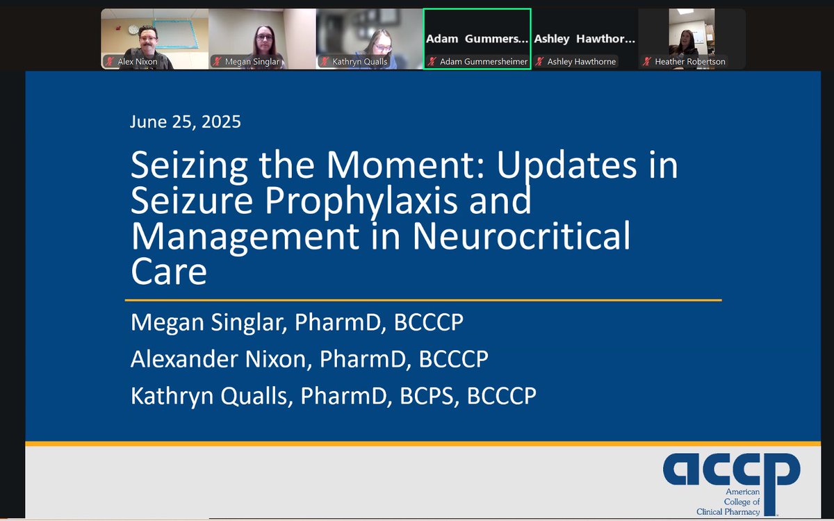 Alex Nixon, PharmD, BCCCP tweet media