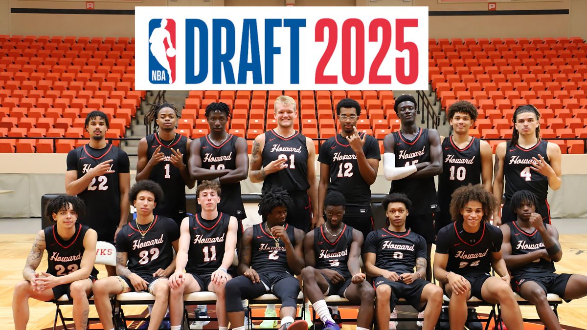 hchawks's tweet image. Good luck to all the hoopers out there (them JUCO boys especially) looking to continue their journey in tonight's NBA Draft🏀🙌 .
The league could use a few more Hawks if you ask us😎
@HowardHoops