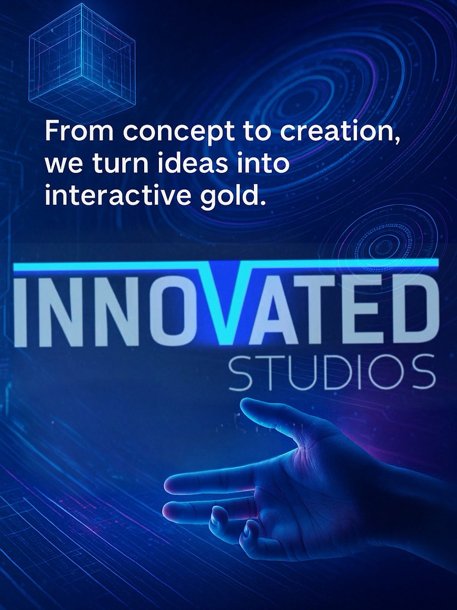 InnovatedStudi1's tweet image. 🎮🚀 From concept to creation, we turn ideas into interactive gold. Whether it’s project management to gaming, software, or themed tech magic—if you can dream it, we can build it. Let’s make something unforgettable. #InnovatedStudios #TechMeetsWonder #InteractiveInnovation